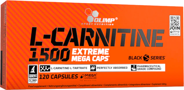 Olimp L-Carnitine 1500 Extreme Mega gélules (120 gélules)