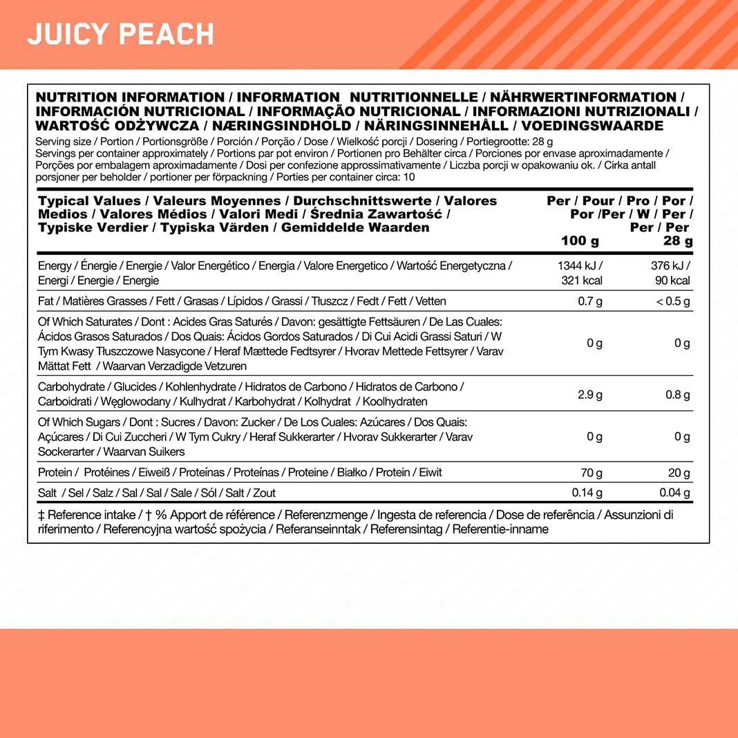 Optimum Nutrition Clear Protein 100% Plant Protein Isolate - Image 3