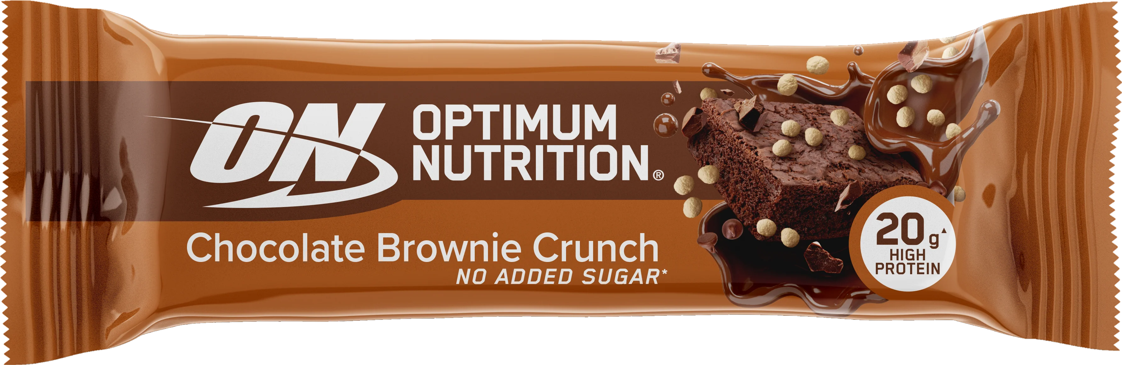 Optimum Nutrition Protein Bar Chocolate Brownie Crunch (10 x 65 g) - Image 2