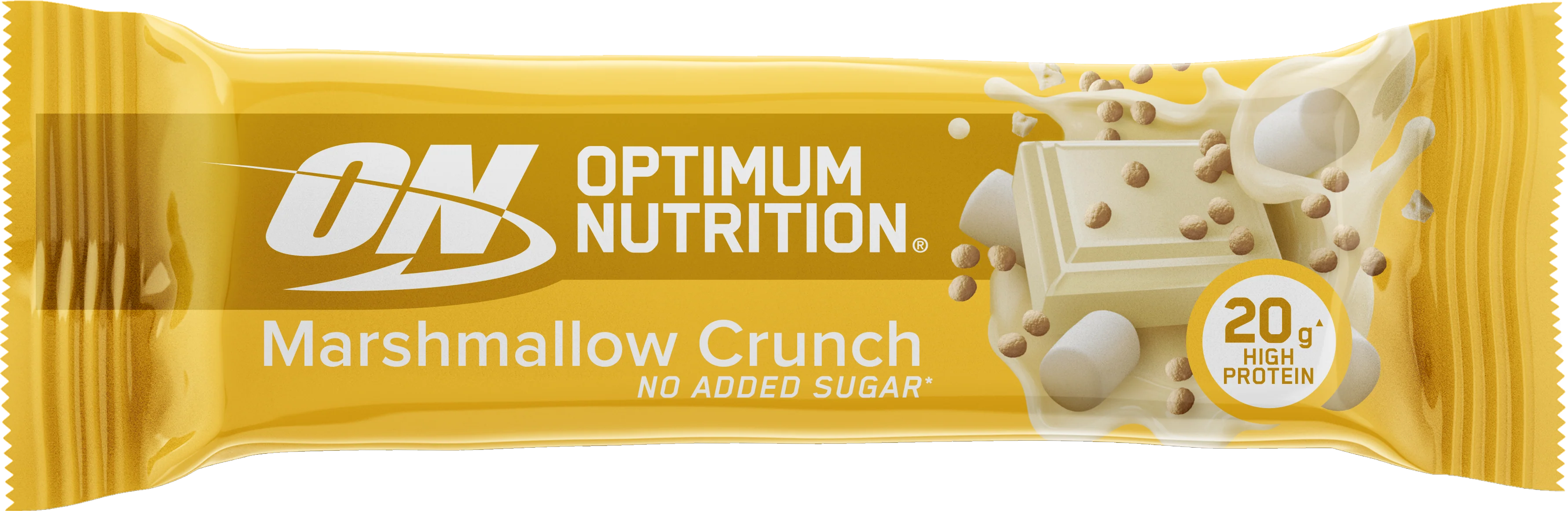 Optimum Nutrition Protein Bar Marshmallow Crunch (10 x 65 g) - Image 2