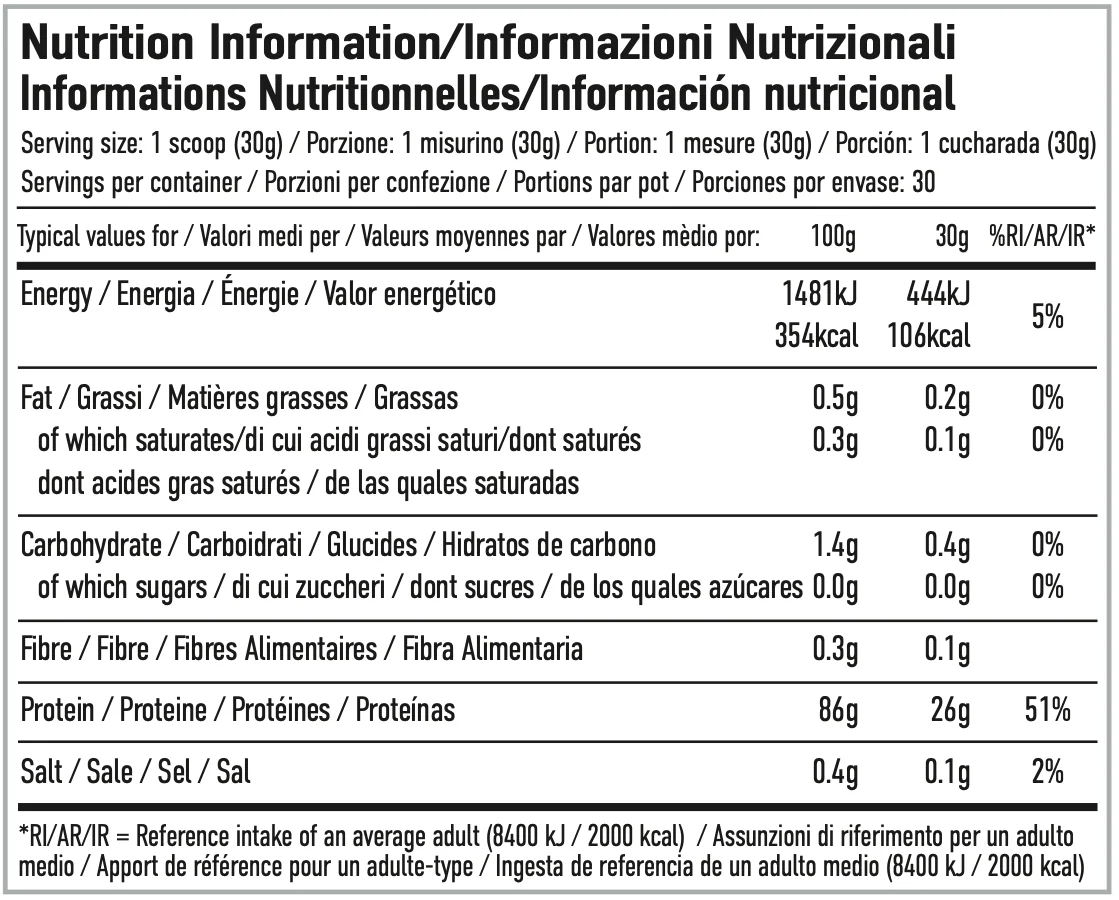 PER4M Isolate Zero Caramel salé (900 g) - Image 2