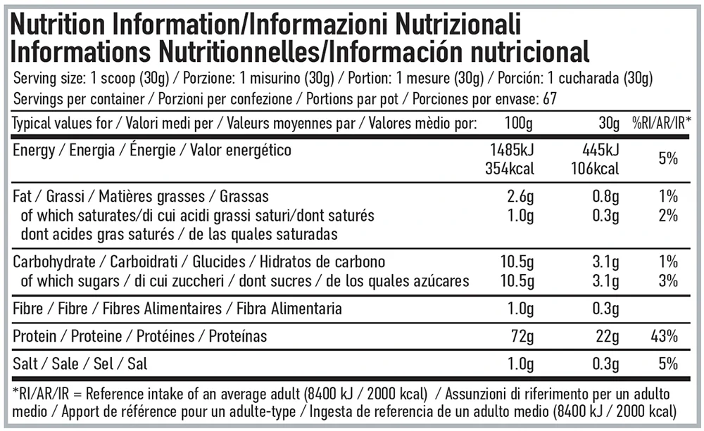 PER4M Whey Protein Banana Cream (2010 g) - Image 2