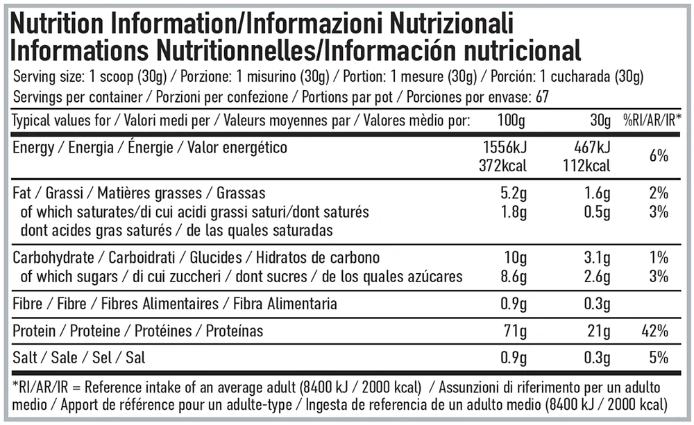 PER4M Whey Protein Caramel Biscuit (900 g) - Image 2