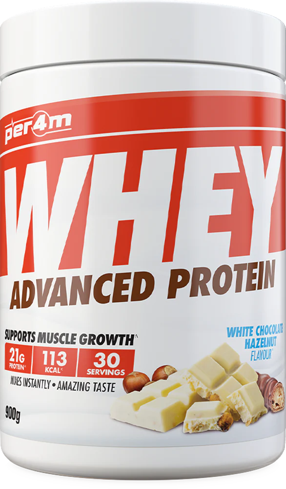 PER4M Whey Protein Chocolat blanc Noisette (900 g)