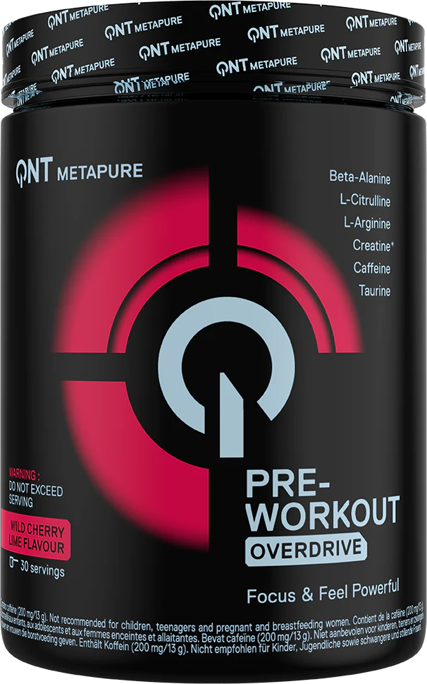 QNT Overdrive Pre-Workout Wild Cherry Lime (390 g)