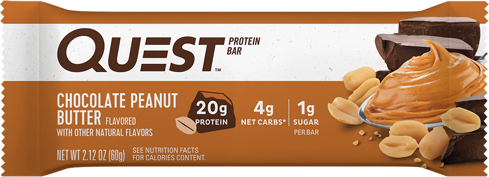 Quest Bar Chocolat Beurre de Cacahuète (12 x 60 g) - Image 2