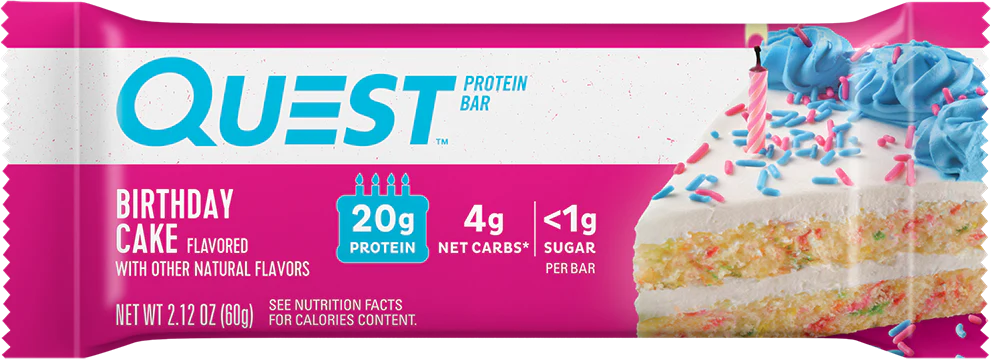 Quest Bar Birthday Cake (12 x 60 g) - Image 2