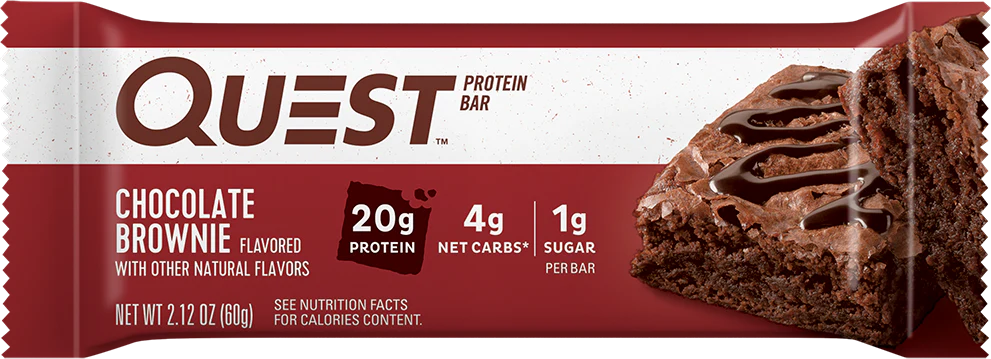 Quest Bar Brownie au chocolat (12 x 60 g) - Image 2
