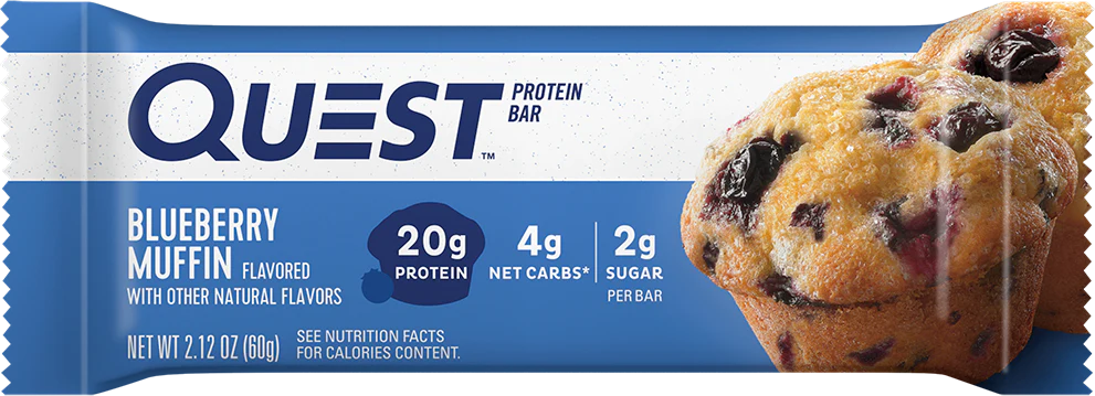 Quest Bar Muffin à la myrtille (12 x 60 g) - Image 2