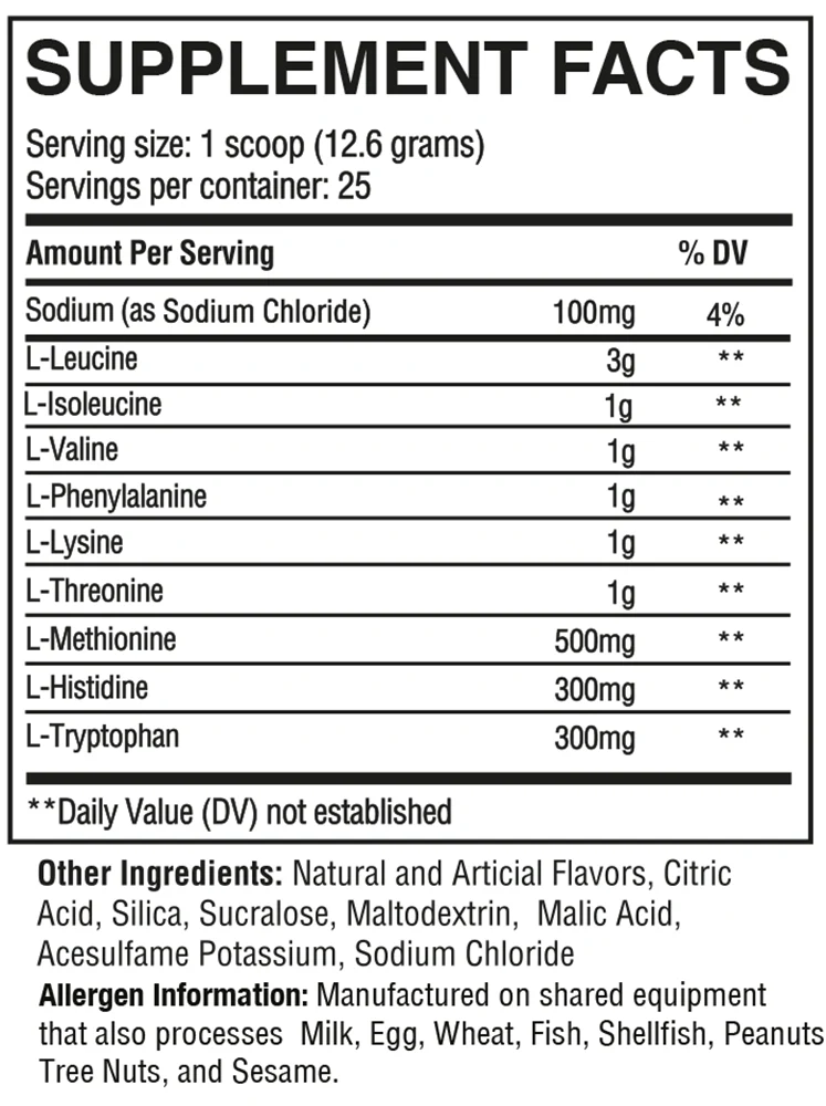 RAW EAA Island Slushie (315 g) - Image 2
