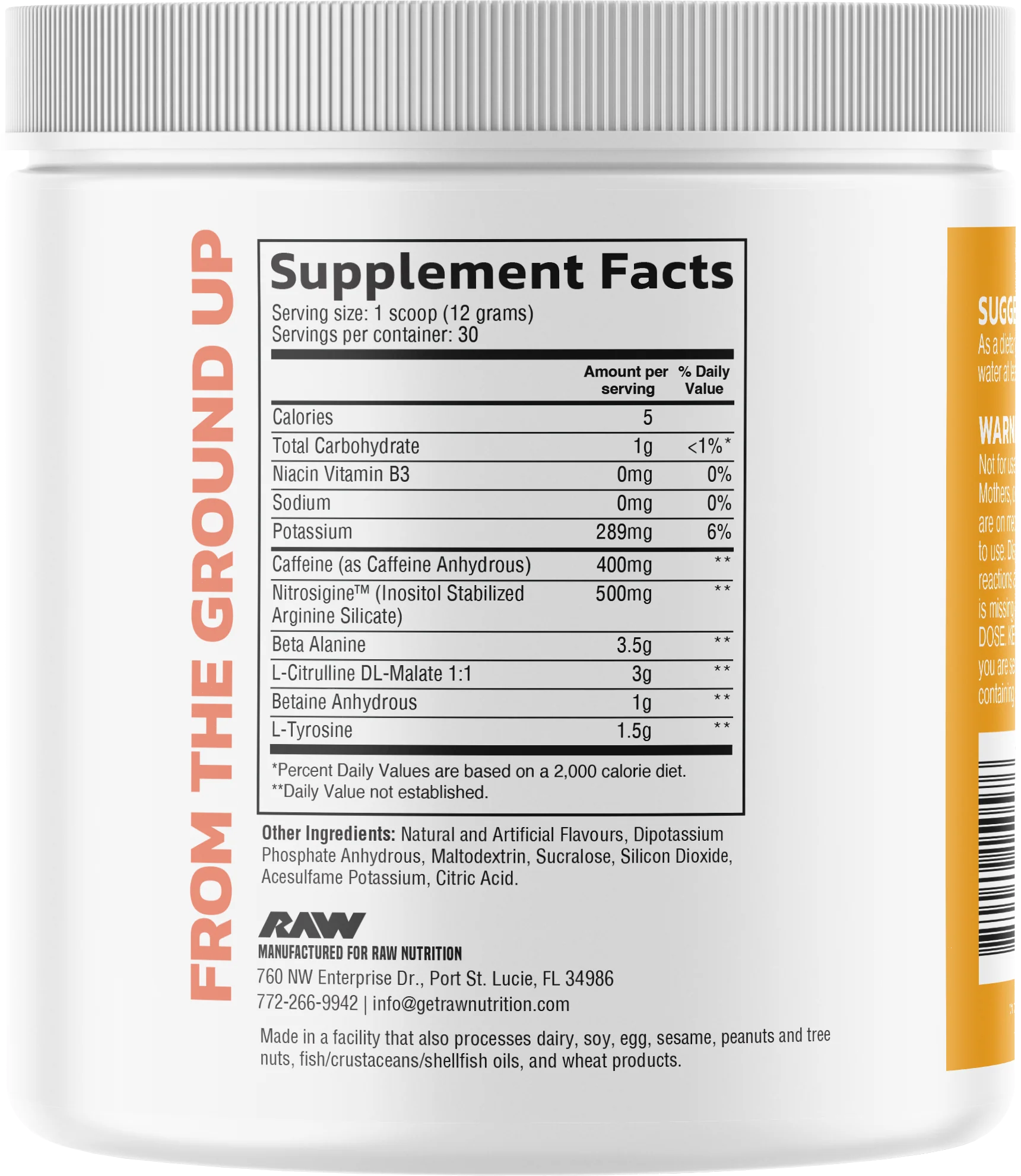 RAW Pre Extreme Tropical Paradise (360 g) - Image 2
