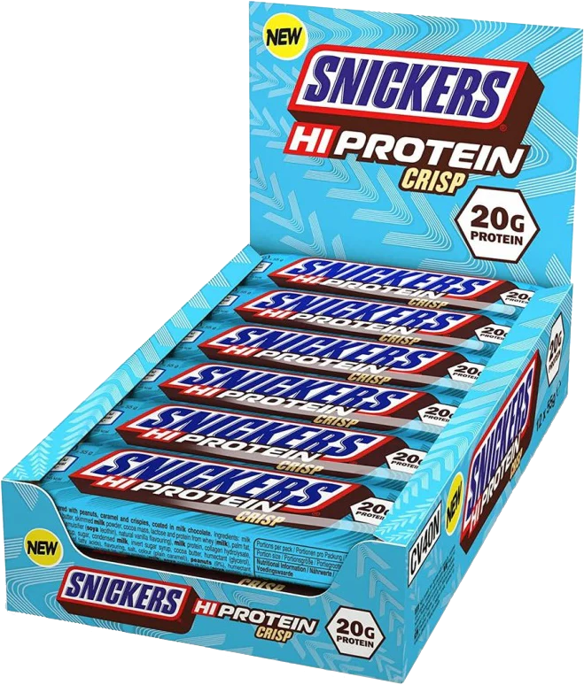 Snickers HiProtein Crisp Bar (12 x 55 g)