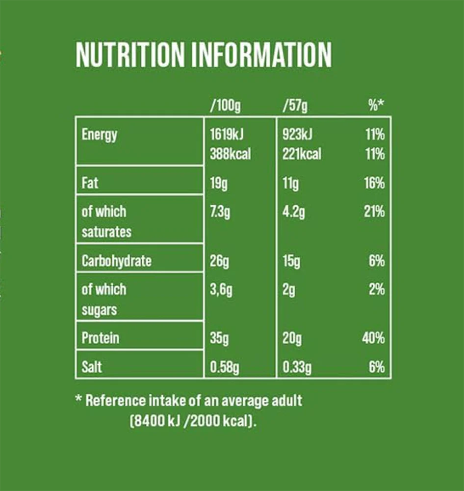 Snickers HiProtein Low Sugar Bar Hazelnut (12 x 57 g) - Image 3