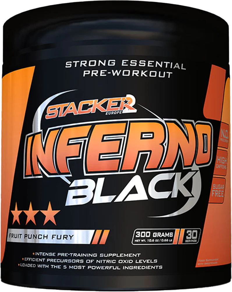 Inferno Black Fruit Punch Fury (300 g)