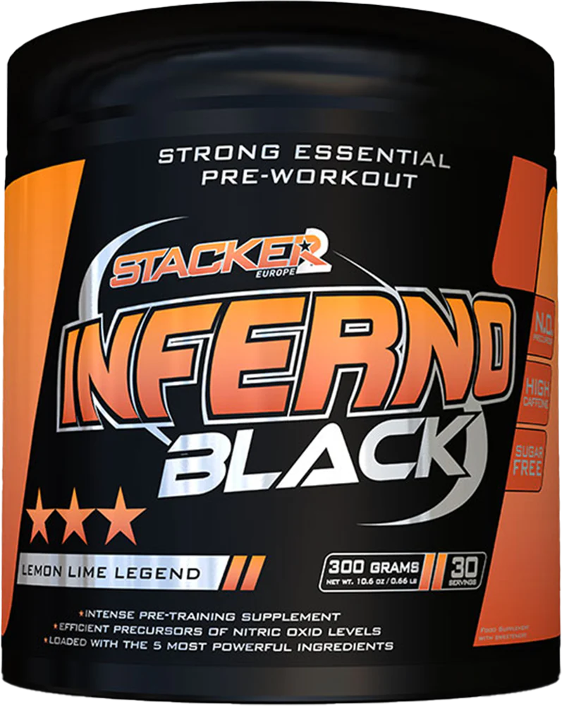 Inferno Black Lemon Lime Legend (300 g)