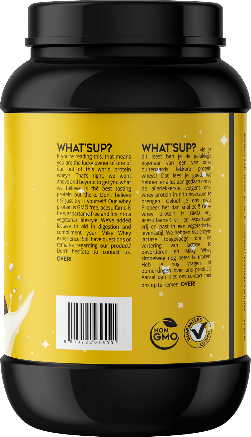Supspace Milky Whey Protein Cookies & Cream (1800 g) - Image 3