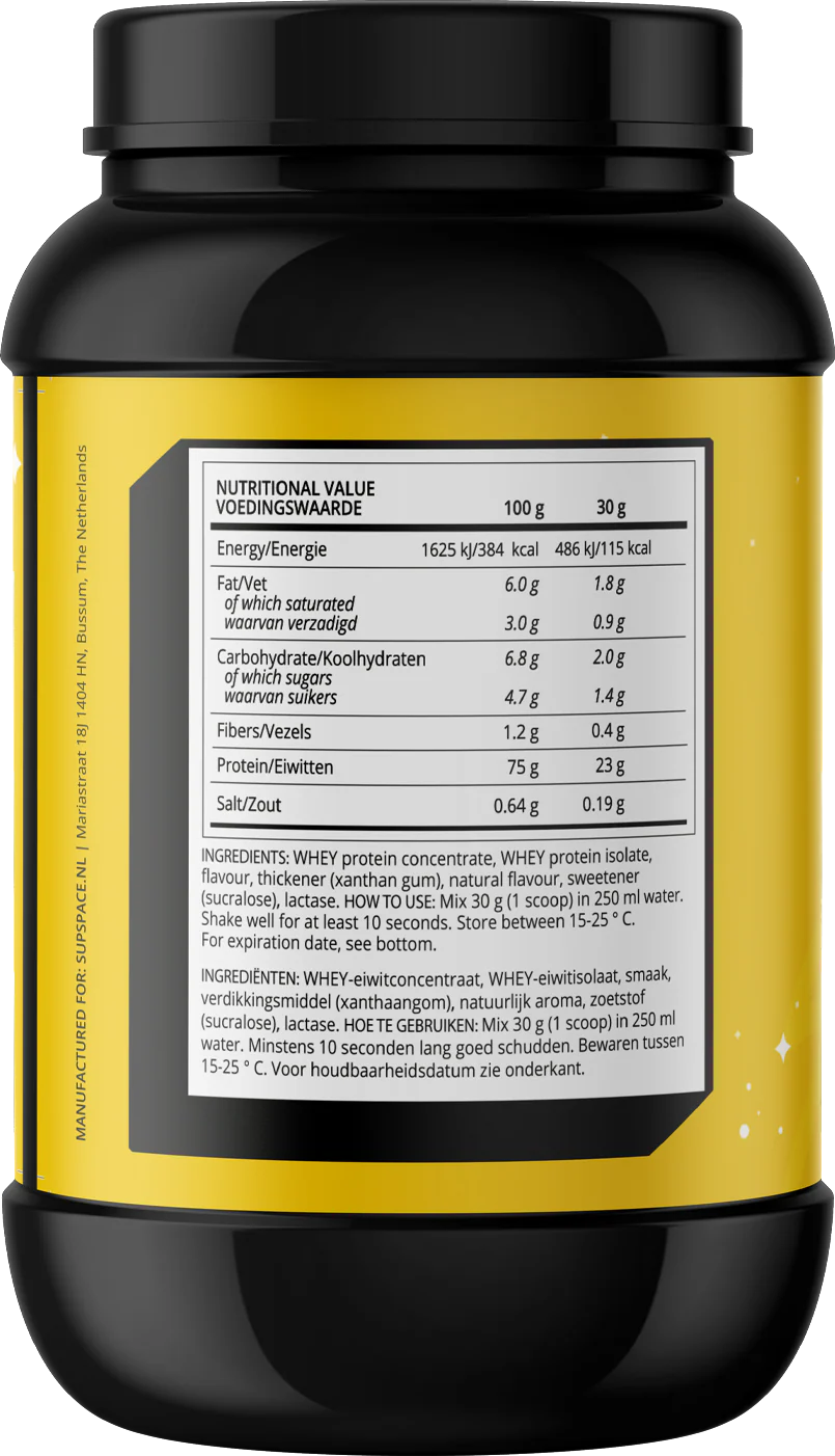 Supspace Milky Whey Protein Vanille (1800 g) - Image 2