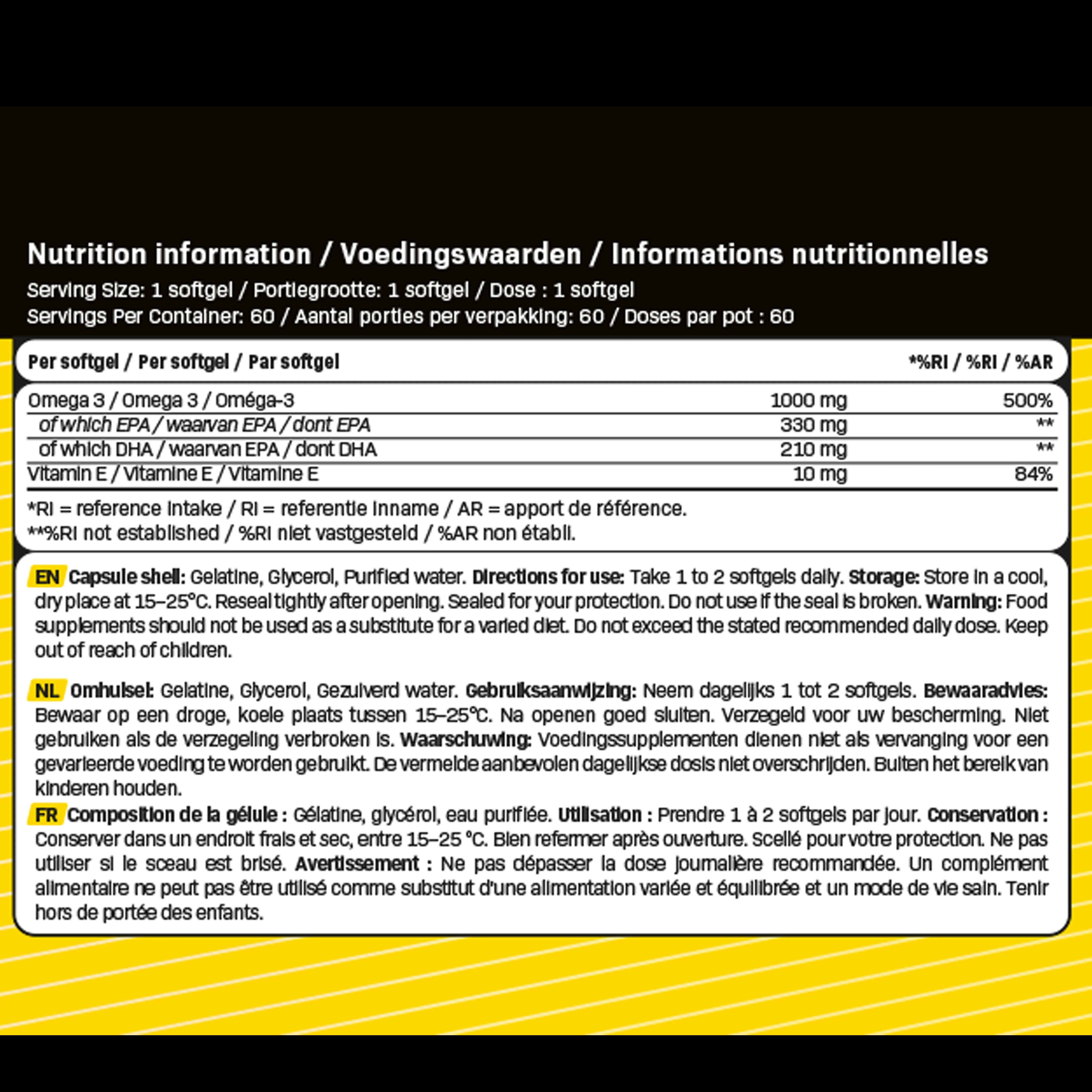 Supspace Omega-3 Fish Oil (60 softgels) - Image 3