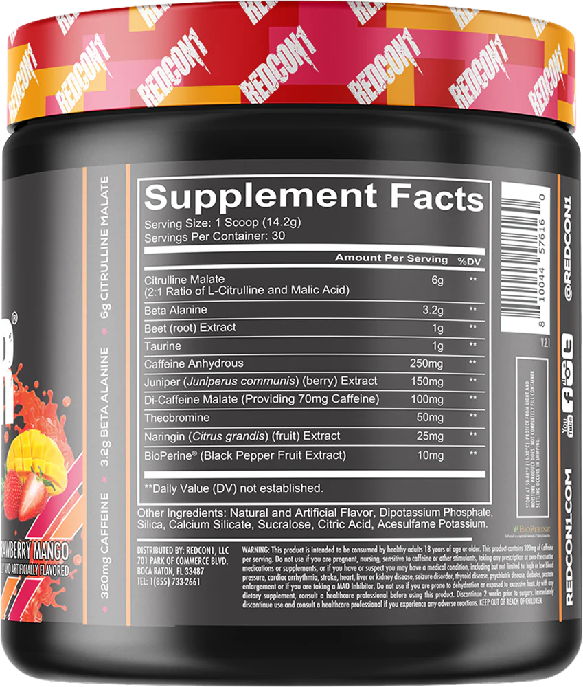 Total War Fraise Mangue (441 g) - Image 2