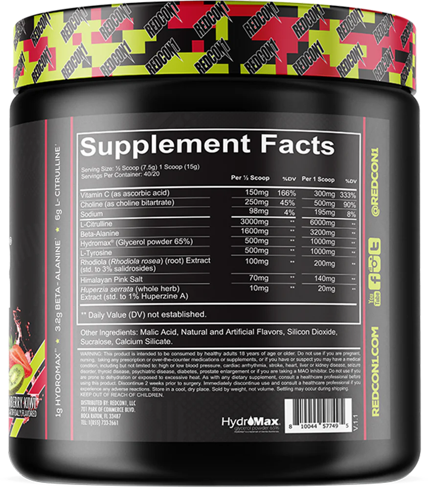Total War Pump Fraise Kiwi (20 doses) - Image 2