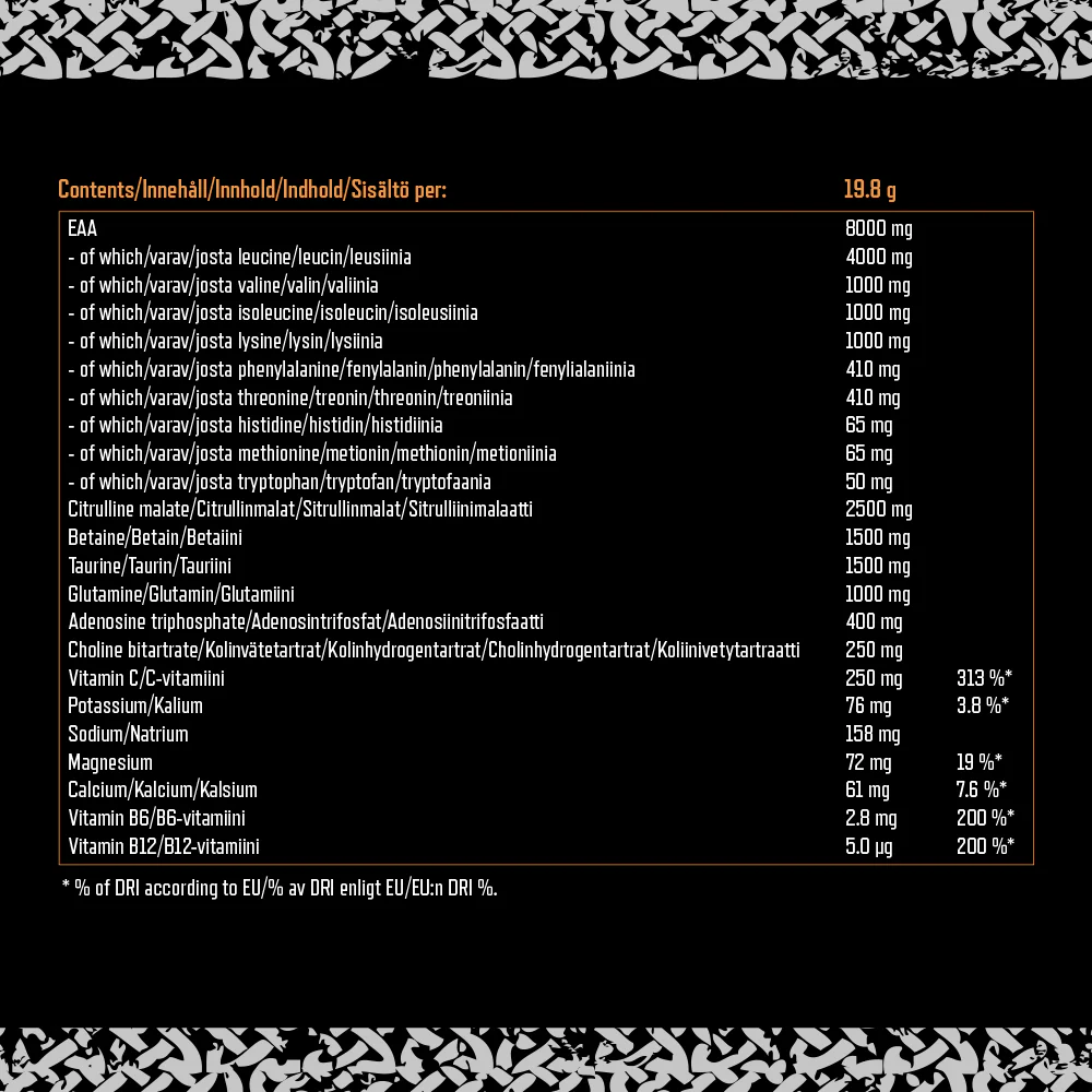 Viking Power Sleipner EAA Sour Cola (420 g) - Image 2
