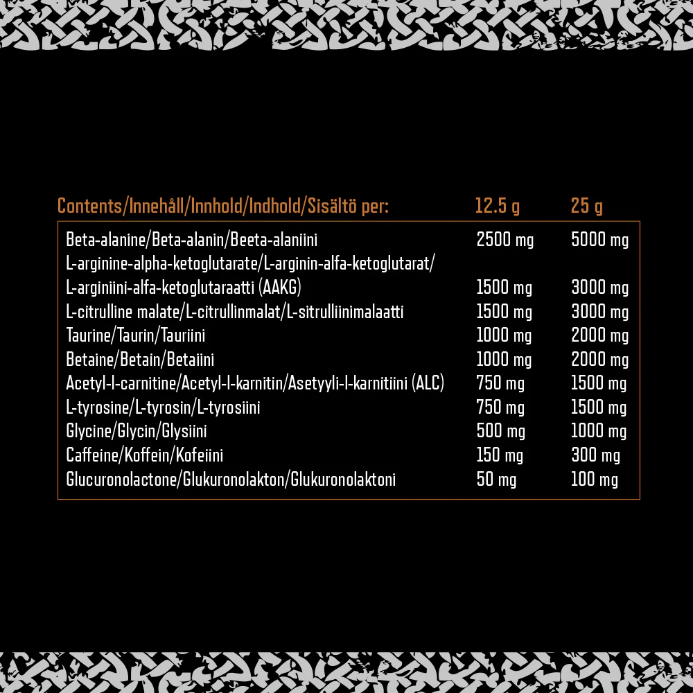 Viking Power Thor's Hammer Pre-workout Frozen Cola (500 g) - Image 2