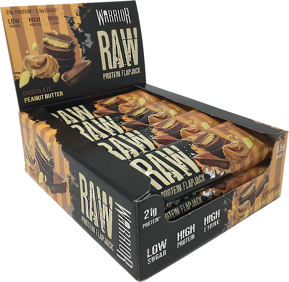 Warrior Raw Protein Flapjack - Image 10