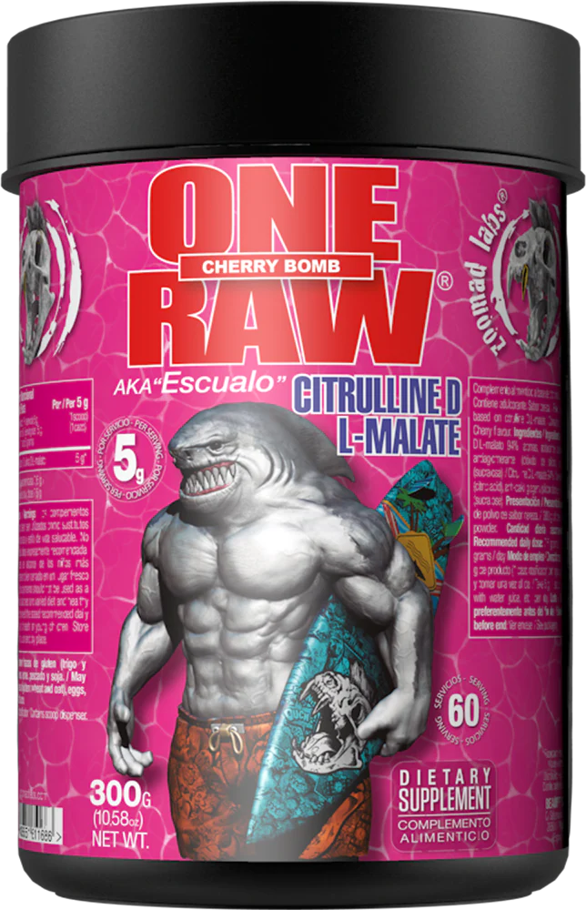 Zoomad One Raw Citrulline DL-Malate Cherry Bomb (300 g)